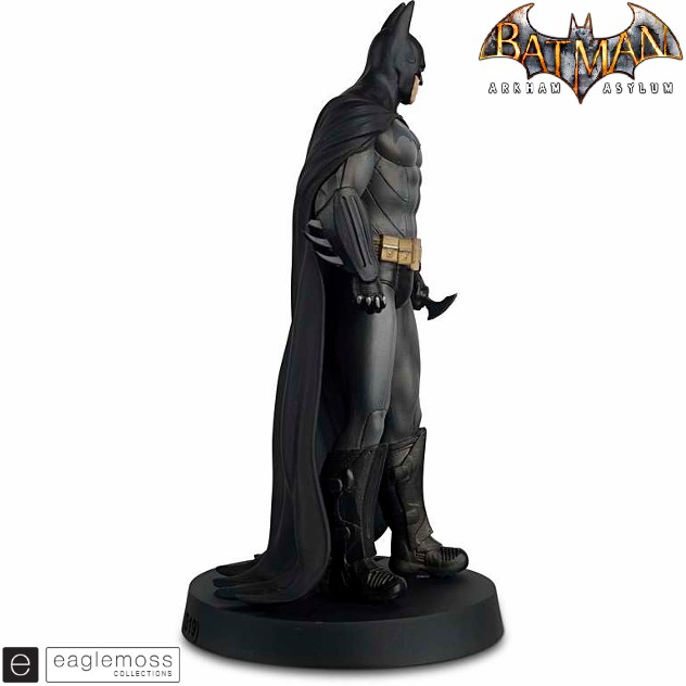 Eaglemoss DC Comics Batman Arkham Asylum Batman Figurine, Razors Edge Collectibles